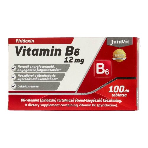 Jutavit b6-vitamin tabletta 100 db