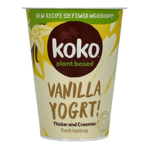 Koko kókuszghurt vaníliás 350g
