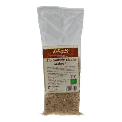 NATURGOLD TÖNK TÉSZTA KISKOCKA 250G