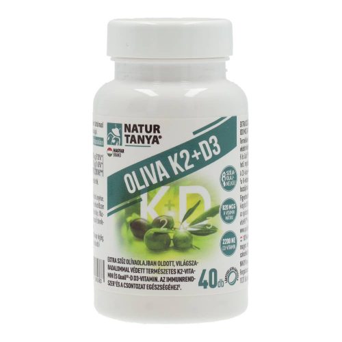 NATUR TANYA OLIVA K2+D3 KAPSZULA