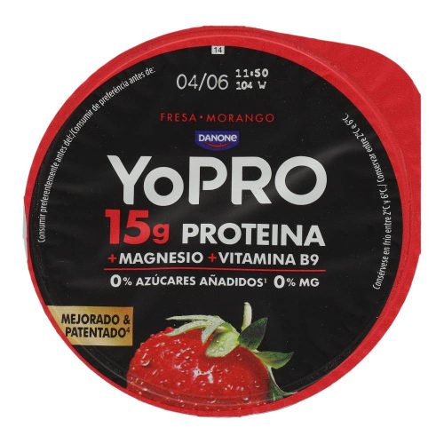 YOPRO protein JOGHURT EPER Hcukormentes 15N