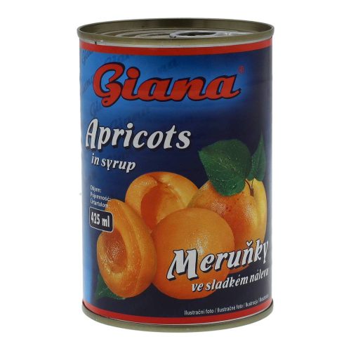 Giana befőtt sárgabarack 425ml
