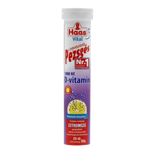 HAAS D-VITAMIN PEZSGÕTABLETTA 80G
