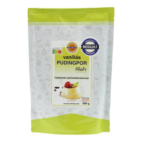 DIA-WELLNESS PUDINGPOR FŐZŐ VANÍLIA 500G