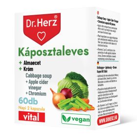 Dr Herz Káposztaleves+Almaecet+Króm kapszula 60 db 