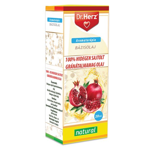 Dr. Herz Gránátalma magolaj 100% hidegen sajtolt 20ml / Lejárat: 25/12