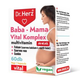 Dr Herz Baba-Mama Vital Komplex kapszula 60 db DOBOZOS  