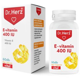 Dr. Herz E-vitamin 400IU lágyzselatin kapszula 60 db
