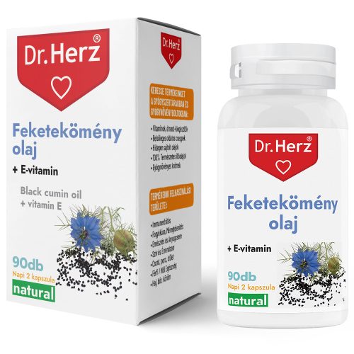 Dr. Herz Feketekömény olaj 500mg lágyzselatin kapszula 90db