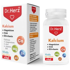 Dr Herz Kalcium+Magnézium+Cink+D3 tabletta 90db  