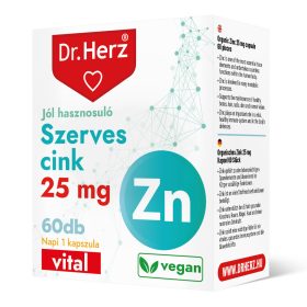 DR Herz Szerves Cink 25 mg kapszula 60 db 