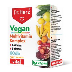 Dr Herz Vegan Multivitamin Complex kapszula 60db 