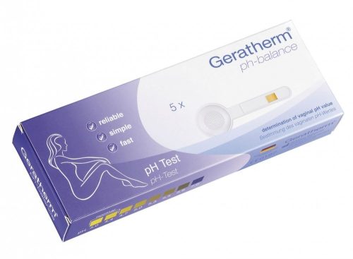 Geratherm Hüvelyi pH teszt 5 db /EP kártyára adható/