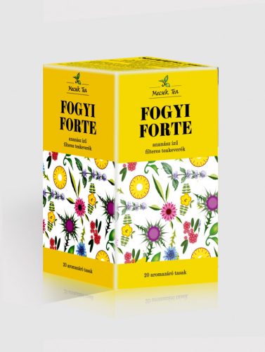 MECSEK Fogyi Forte ananász ízű filteres tea 20db