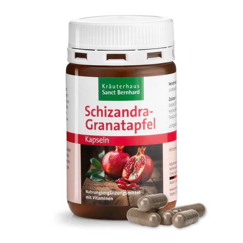 Sanct Bernhard Schizandra-Gránátalma kapszula  90db 