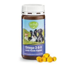  Tierlieb /Sanct Bernhard/ Omega 3-6-9 lenmagolaj kapszula kutyáknak 180db