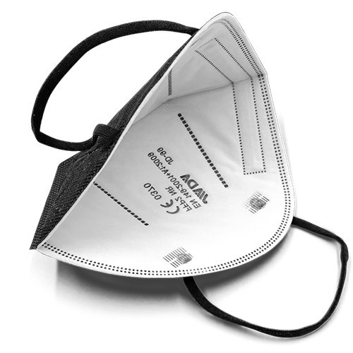 Jiada FFP2 maszk FEKETE 1 darabos