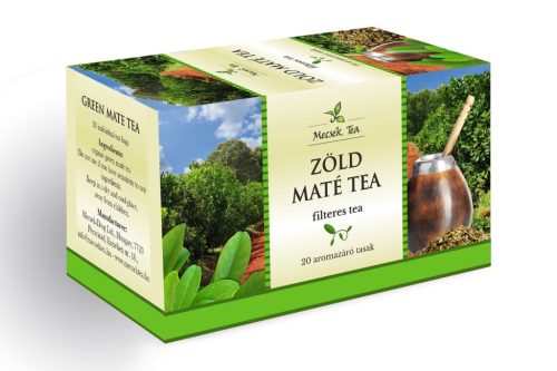 MECSEK Zöld Maté tea filteres 20x1,5g