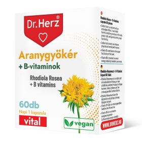 DR Herz Aranygyökér+B-vitamin 60db kapszula DOBOZ